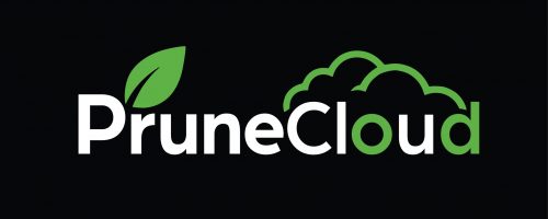 PruneCloud logo black